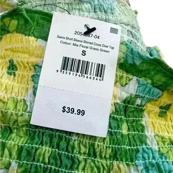 Cotton:On Sierra cotton off the shoulder Midriff Top NWT - Picture 3 of 8